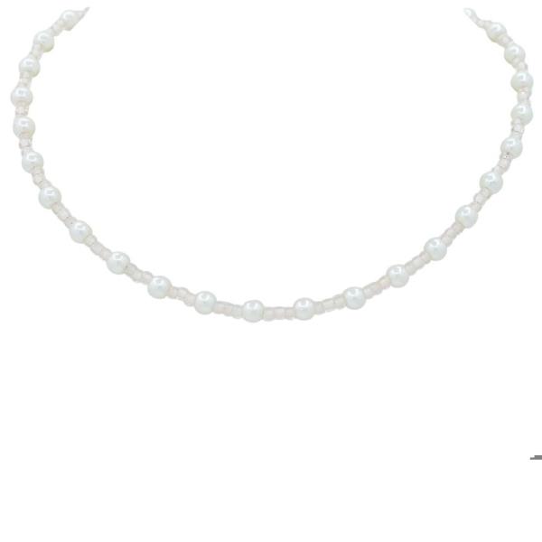 PEARL W/ SEED BEADS NECKLACE