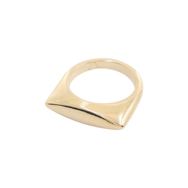 SODAJO FLAT DESIGN GOLD DIPPED RING
