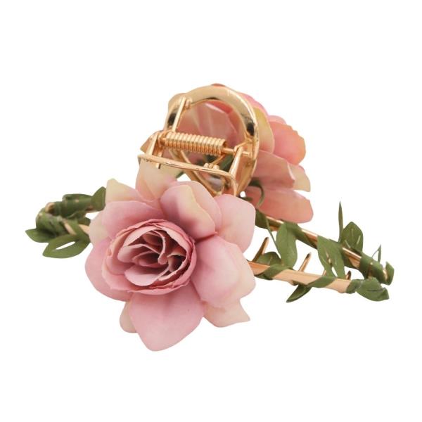FLOWER HAIR CLAW CLIP