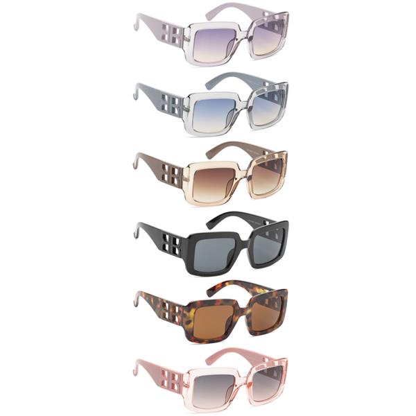 SQUARE SIDE DESIGN SUNGLASSES 1DZ