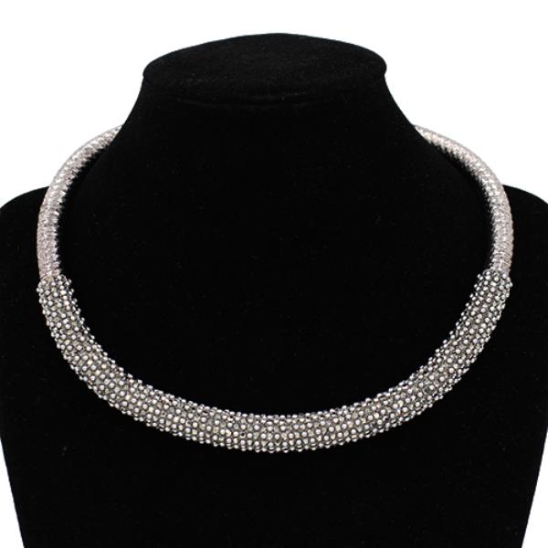 RHINESTONE STATEMENT NECKLACE