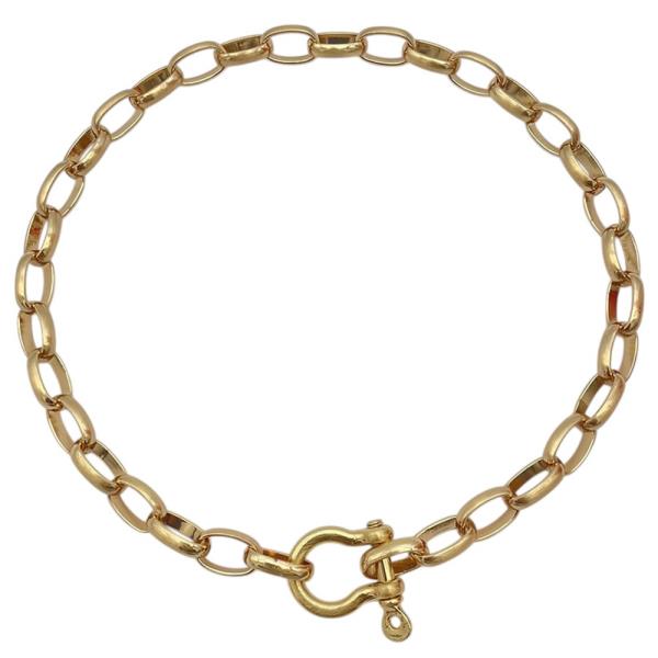 METAL CHAIN LINK BRACELET