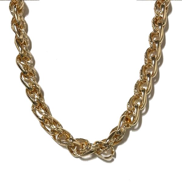 METAL TWIST CHAIN NECKLACE