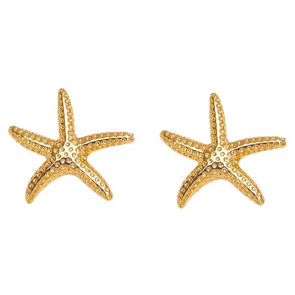 SEA LIFE STARFISH STUD EARRING