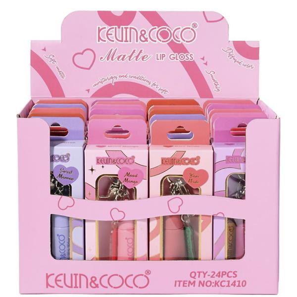 KEVIN AND COCO MATTE LIP GLOSS (24 UNITS)