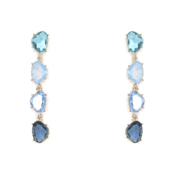 STONE DROP EARRINGS