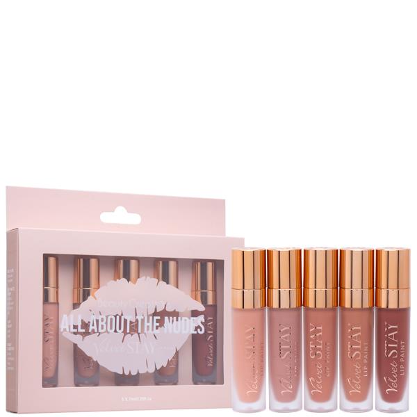 BEAUTY CREATIONS 5PC VELVET STAY LIP PAINT SET