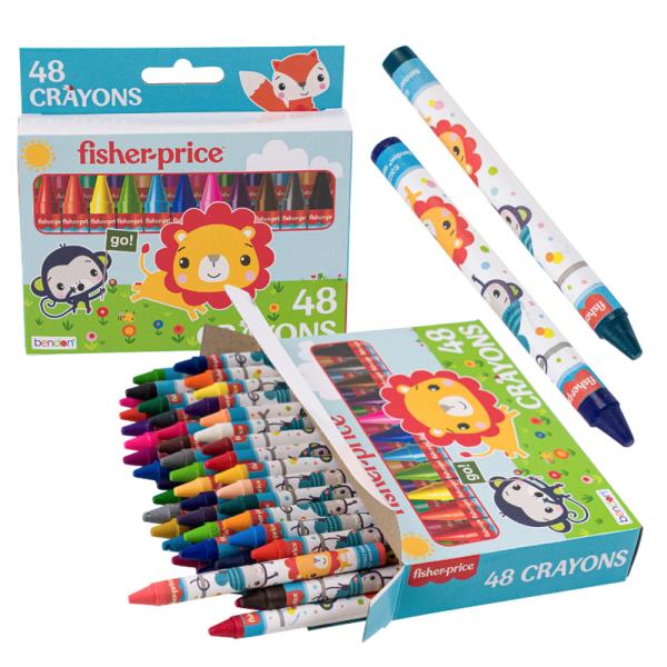 FISHER PRICE 48 CRAYONS