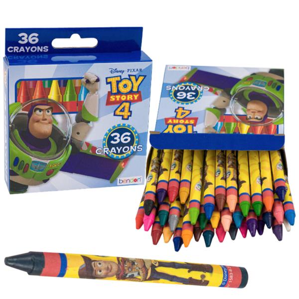 DISNEY TOY STORY 36 CRAYONS