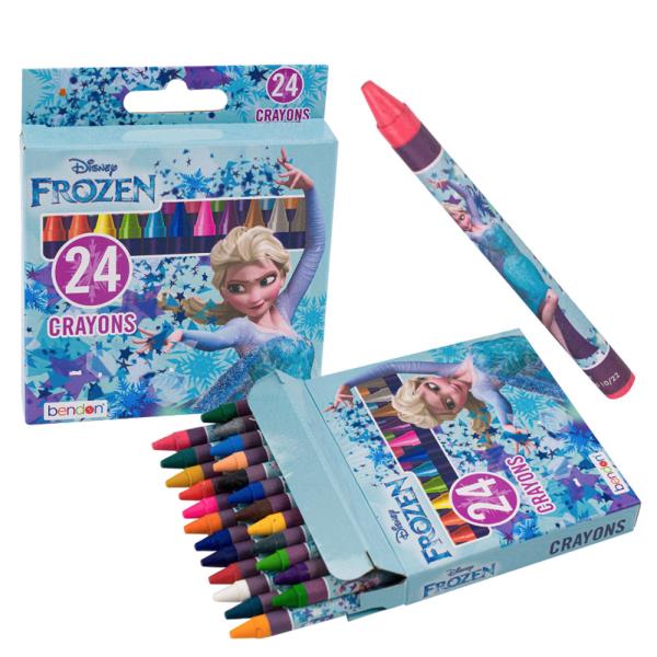 DISNEY FROZEN 24 CRAYONS