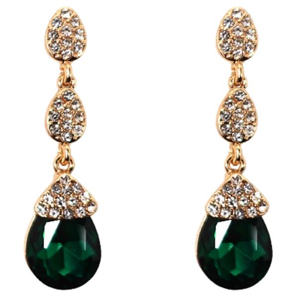 STONE DROP EARRING