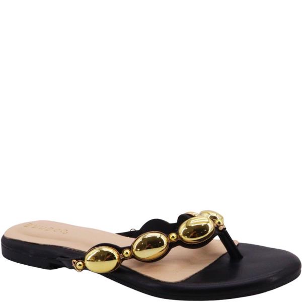 THONG SLIDE W ORNAMENT