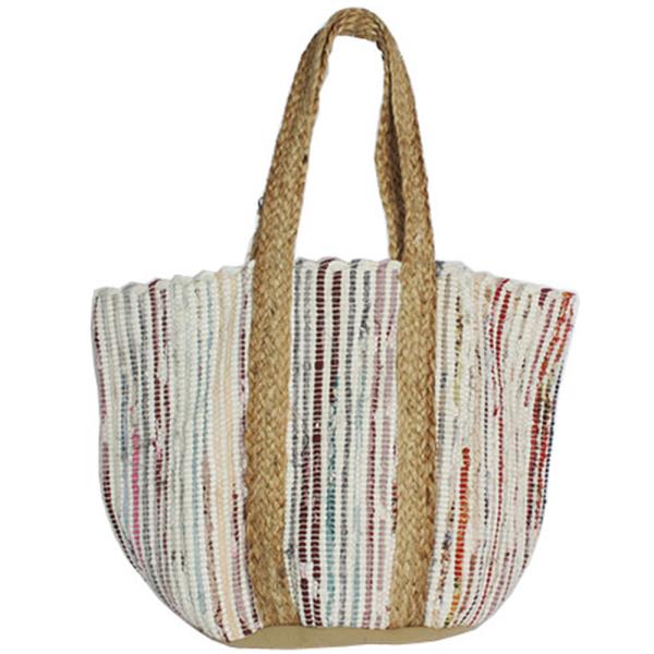 MULTI COLOR DECORATIVE TOTE BAG