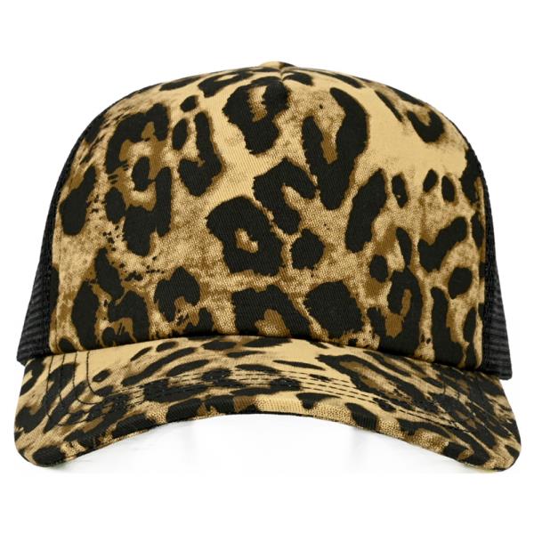 LEOPARD TRUCKER HAT