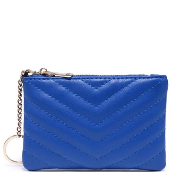 QUILTED CHEVRON STITCH MACKENZIE WALLET