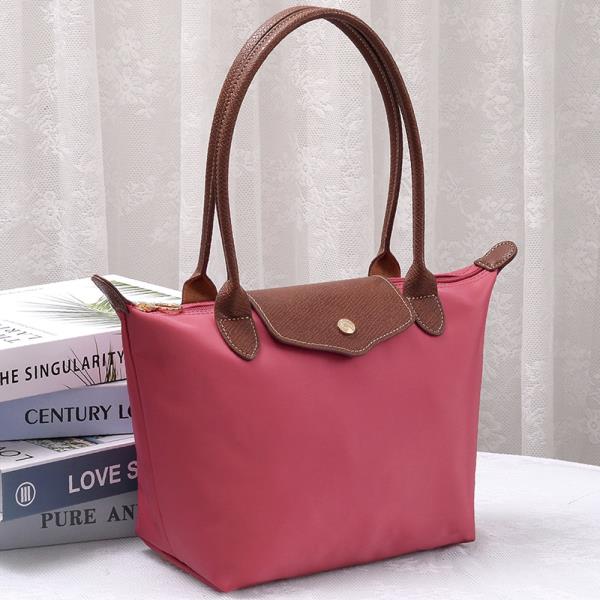 SMOOTH COLOR HANDLE TOTE BAG