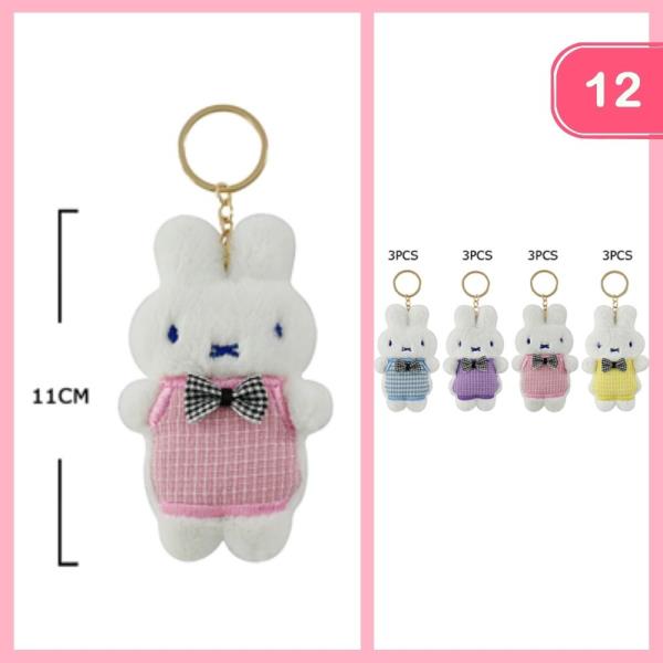 BUNNY KEYCHAIN (12 UNITS )