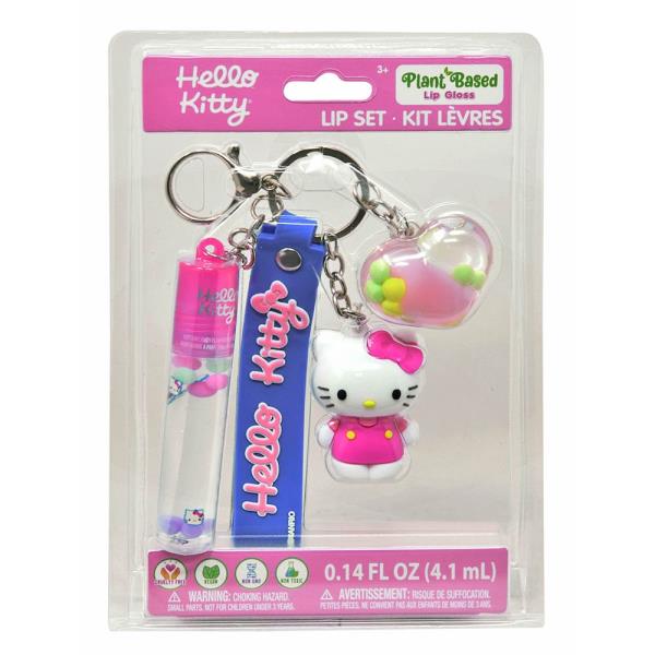 HELLO KITTY LIP SET KEYCHAIN