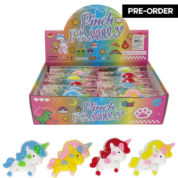 ETA-5/31 PINCH FAMILY SQUISHY SQUEEZE TOY (12 UNITS)