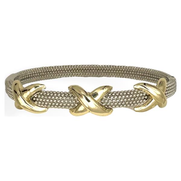 2TOWN PUSH BUTTON BANGLE BRACELET