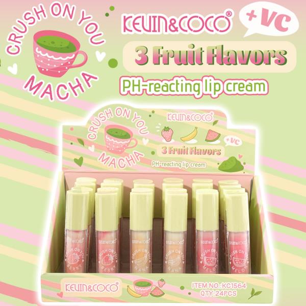 KEVIN & COCO PH REACTING LIPGLOSS (24 UNITS)