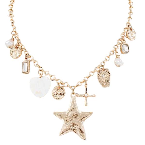 SEALIFE STAR MULTI CHARM NECKLACE
