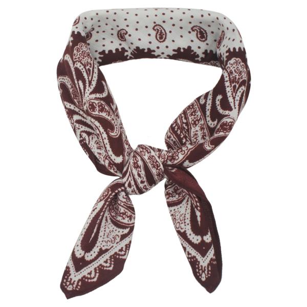 OVERSIZED LUX PAISLEY PRINT SCARF