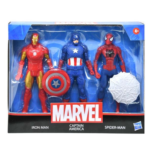 MARVEL 3 PACK FIGURES
