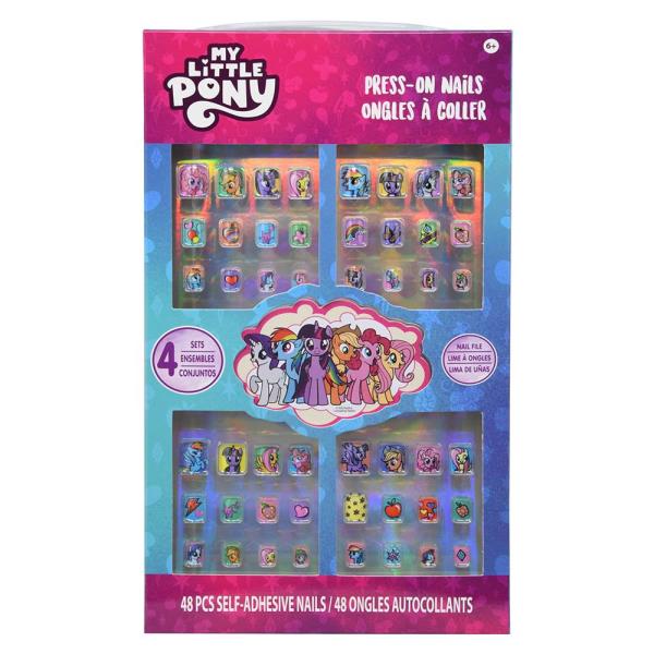 MY LITTLE PONY 48PK PRESS ON NAILS