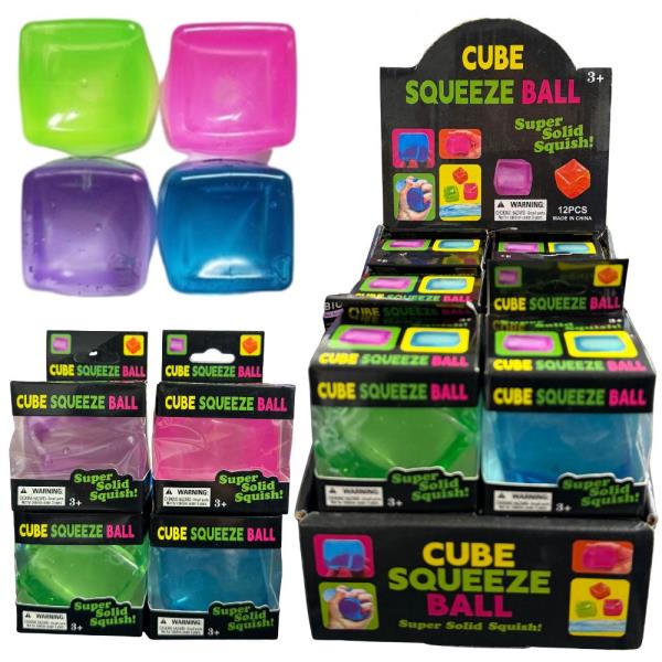 ICE CUBE SQUISHY SQUEEZE (12 UNITS)