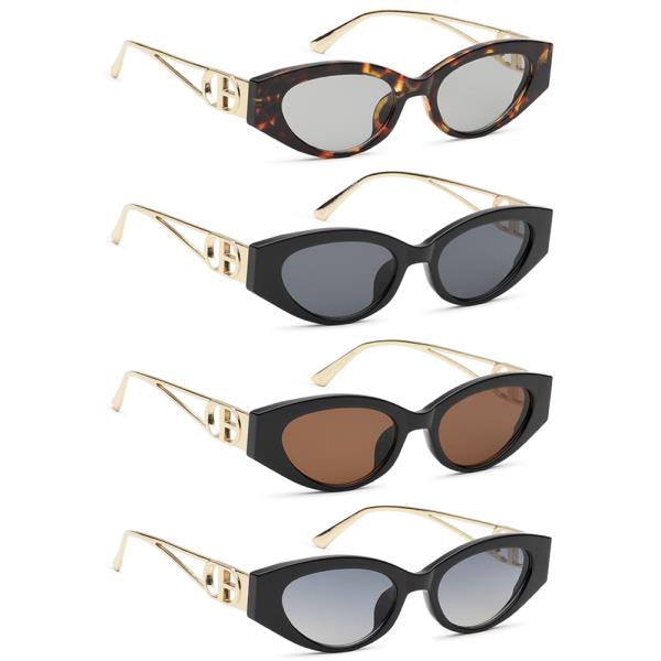 CHIC FASHION OVAL SUNGLASSES 1DZ