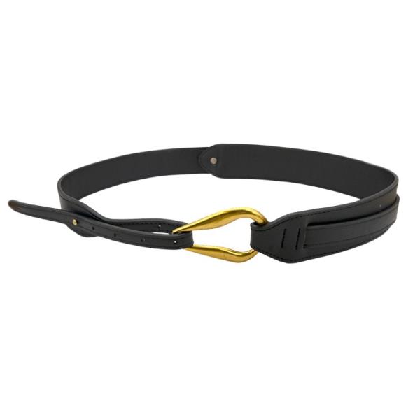 TEARDROP METAL BUCKLE BELT
