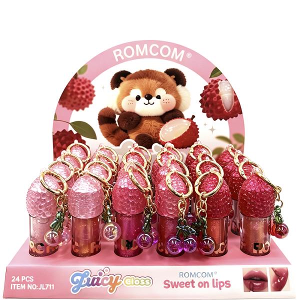 ROMCOM SWEET ON LIPS JUICY GLOSS (24 UNITS)