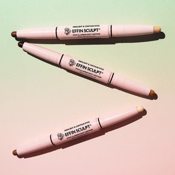 KIMCHICHIC BEAUTY EFFIN SCULPT DUAL ENDED HIGHLIGHT AND CONTOUR STICK