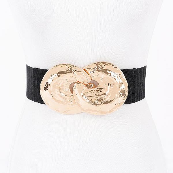 METAL BUCKLE STRETCH BELT