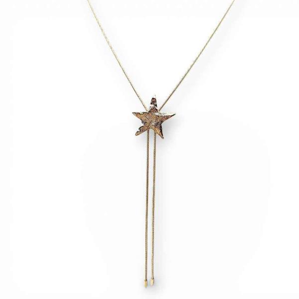 STAR SLIDE BOLO NECKLACE