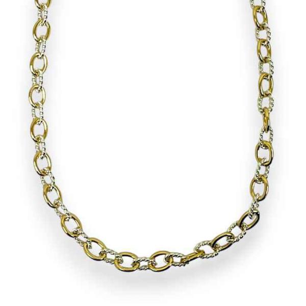 ALLOY CHAIN LINK NECKLACE