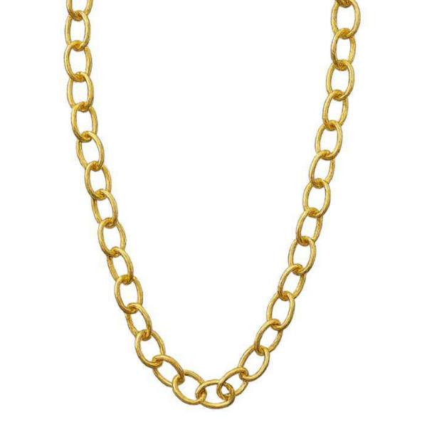 CHUNKY METAL CHAIN NECKLACE
