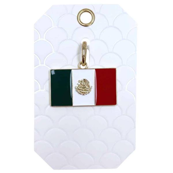 MEXICO FLAG PDN KEYRING ATTACHED