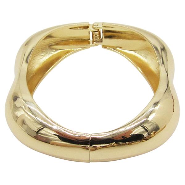 METAL PUFFY HINGE BRACELET