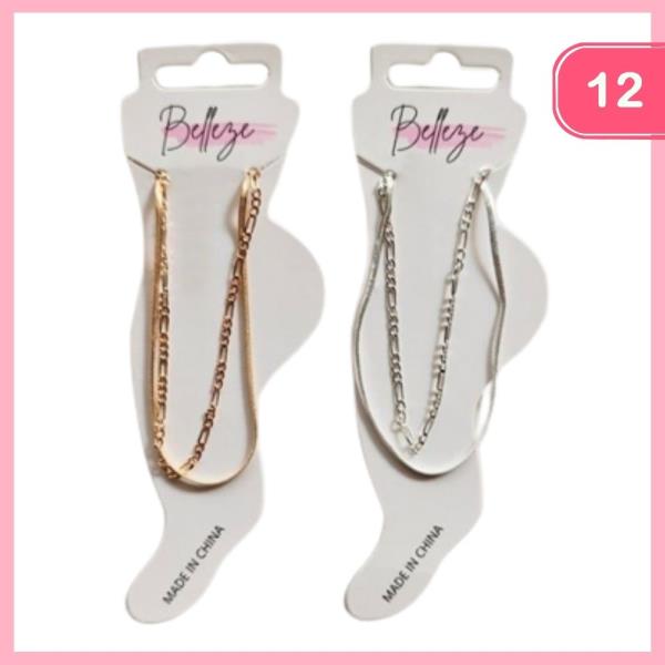 LAYERED ANKLET (12 UNITS)