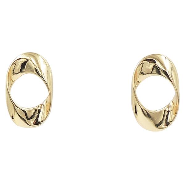 OPEN OVAL EARRING
