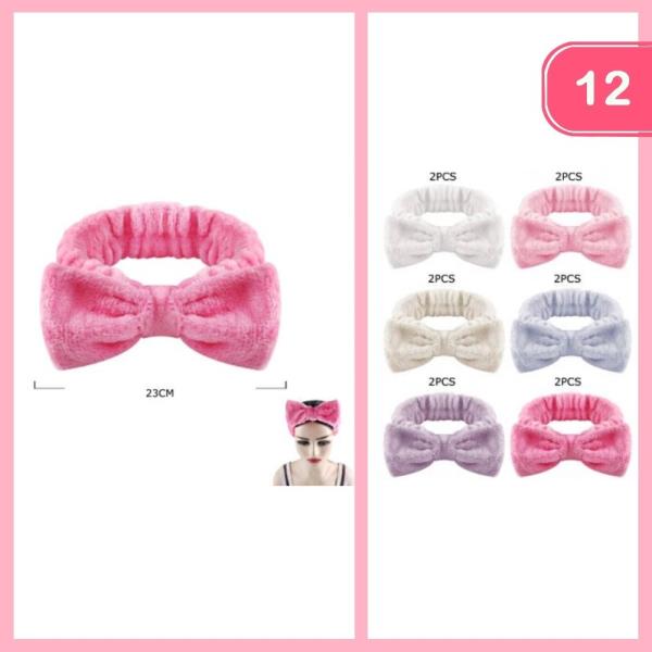 BOW SPA HEADBAND (12 UNITS)