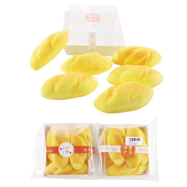 BREAD SQUISHY DUMPLING TOY (12 UNITS)