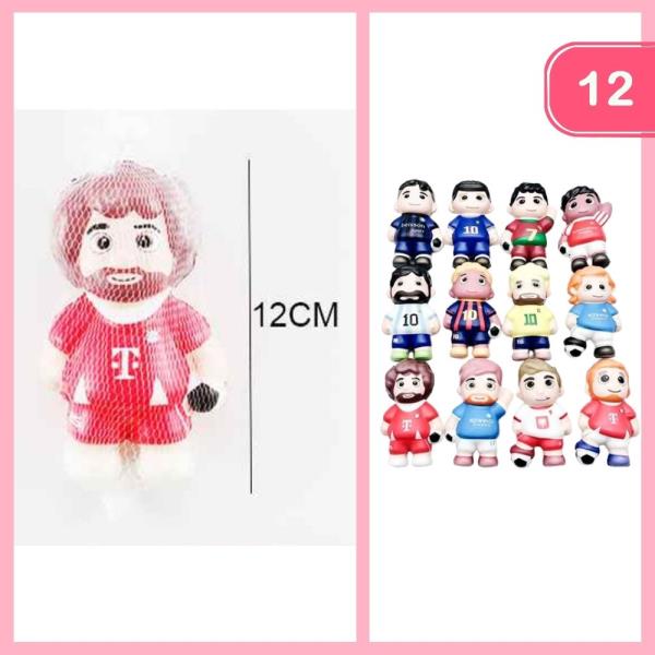 SOCCER PLAYER SQUISHY (12 UNITS)