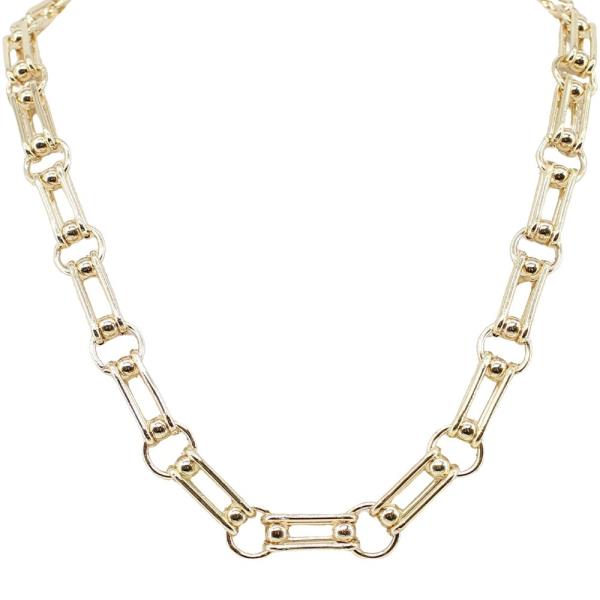 METAL ROPED NECKLACE