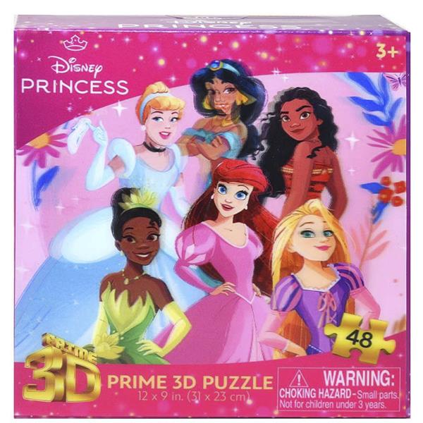 PRINCESS 48PC PRIME 3D PUZZLE