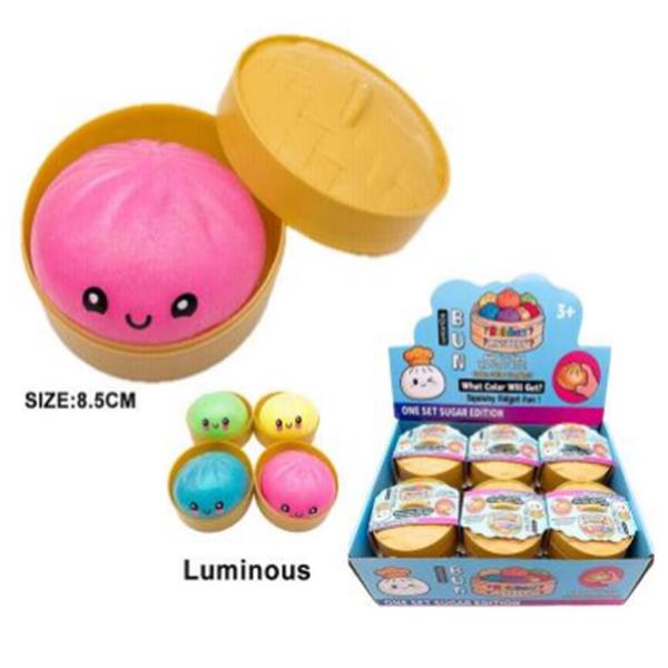 MOOD DUMPLING SQUISHY SQUEEZE TOY (12 UNITS)