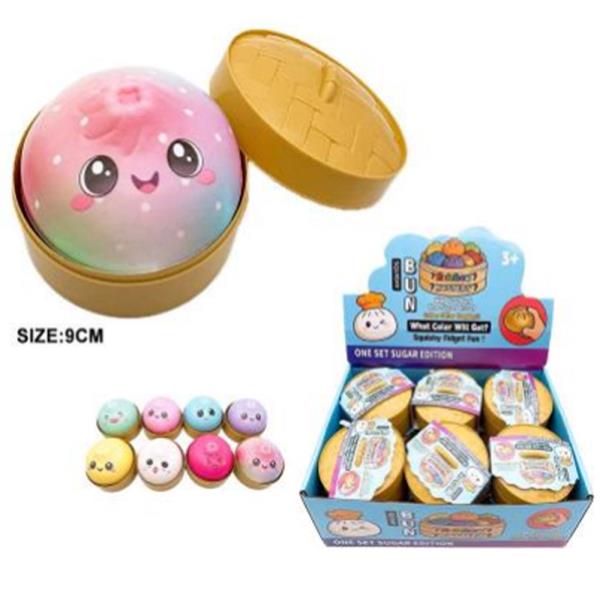 MOOD DUMPLING SQUISHY SQUEEZE TOY (12 UNITS)