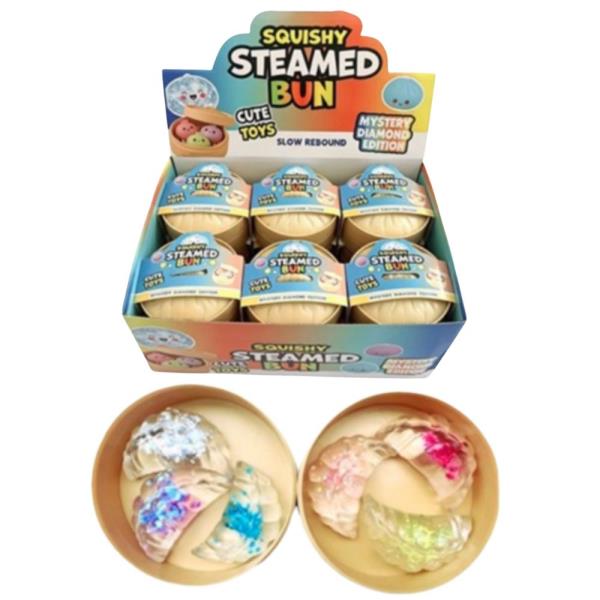 SQUISHY STEAMED BUN DUMPLING (12 UNITS)